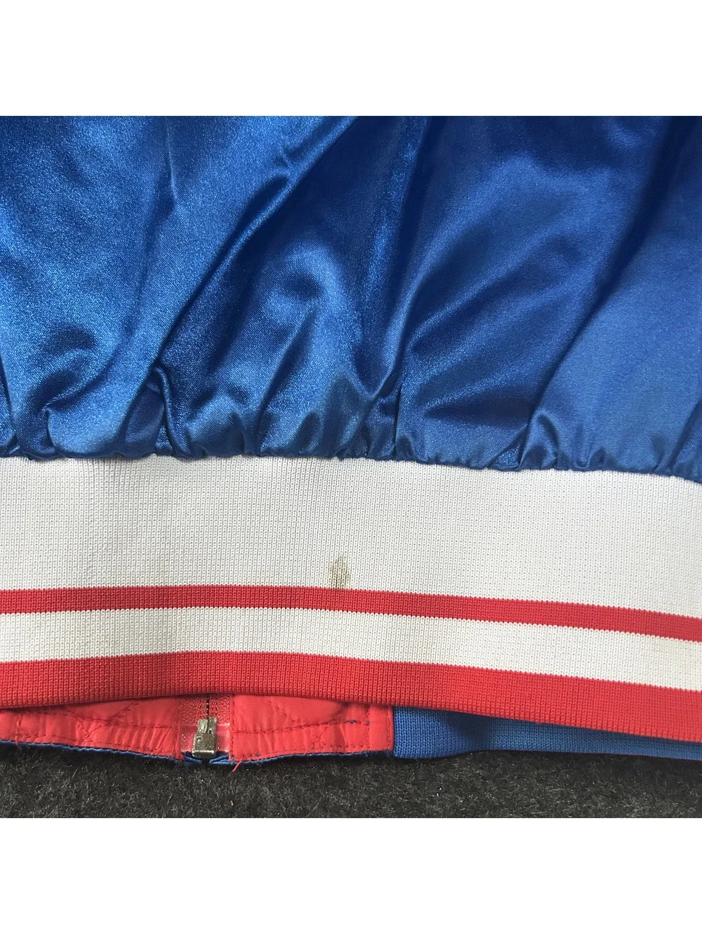 Vintage G-III Sports by Carl Banks NHL NY Rangers Blue Varsity Jacket Youth L